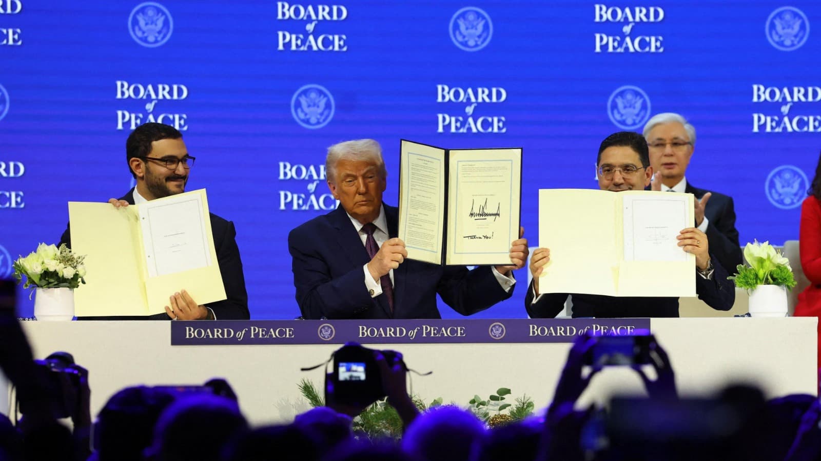 Morocco’s Foreign Minister Nasser Bourita Signs Peace Council Charter at Davos under King Mohammed VI’s Directive